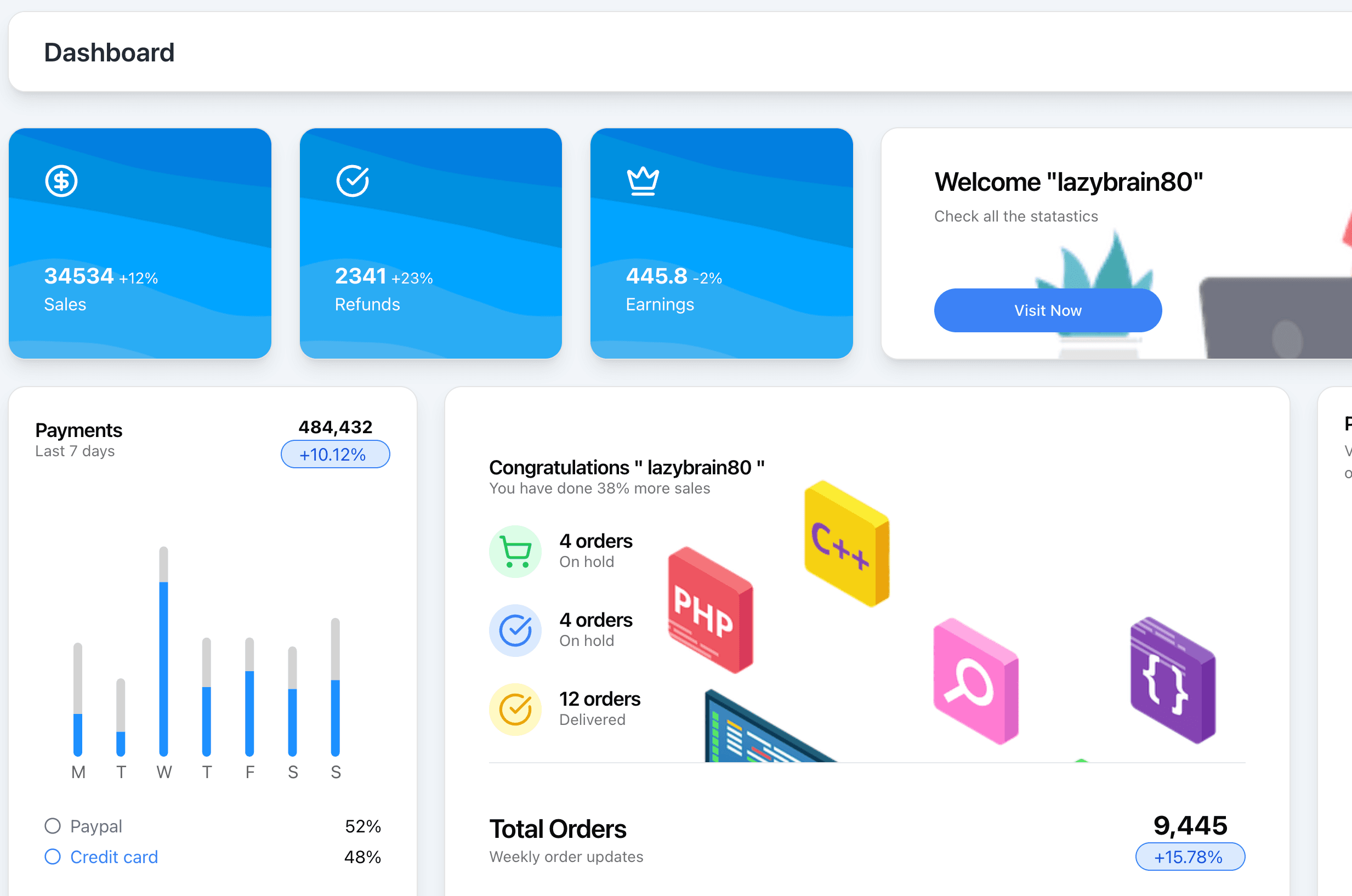 Admin Dashboard